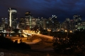 Calgary at night