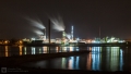 Industrie bei Nacht