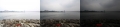 Der Rhein, fotografiert mit unterschiedlich weit geöffneten Blenden