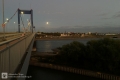 Rheinbrücke mit Mond