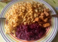 Gulasch mit Spätzle