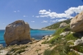 Ein Felsen an der Côte d'Azur