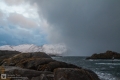 Dunkle Wolken in Norwegen