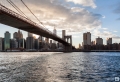 Manhattan mit Brooklyn Bridge