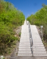 Eine lange Treppe